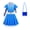 Dress+Bag, variant on Girls Space Alien Costume Dress Set Kids Halloween Long/Short Sleeve Fancy Dress Outfit