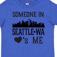 thumbnail image 4 of Inktastic Seattle Washington Someone Loves Me Skyline Boys or Girls Toddler T-Shirt, 4 of 5