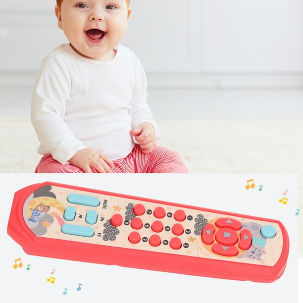 Juguete De Control Remoto Para Bebé, Música, Control Remoto De TV, Juguete Educativo, Sonido Interesante, Desarrollo Cognitivo Para Jugar