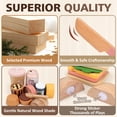 thumbnail image 4 of Flybay Wooden Picnic Playset for Toddlers, Pretend Play Food & Kitchen Accessories, Educational Role Play Toy, Birthday Gift for Kids Aged 3-5, 4 of 6