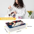 thumbnail image 5 of Swan Portable PU Leather Jewelry Organizer with Removable Compartment, Necklace Holder, Bracelet Holder, and Jewelry Boxes, 5 of 6