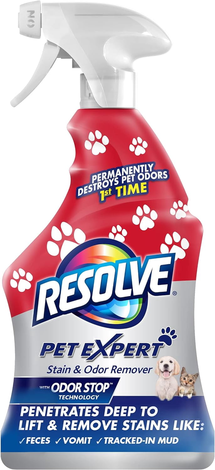 Resolve Pet Stain & Odor Carpet Cleaner, 22 oz (Pack of 3)