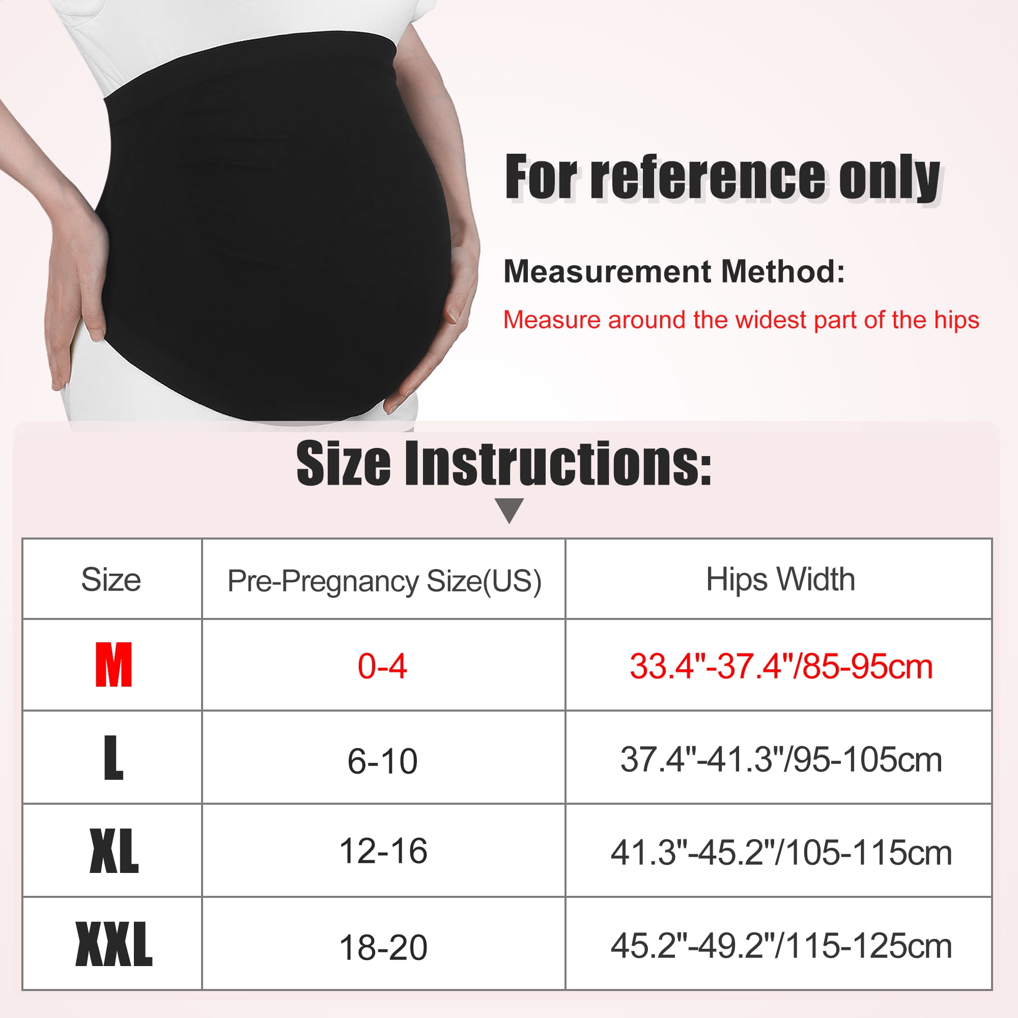 Unique Bargains 2 Pcs Women Maternity Support Belly Bands Strap