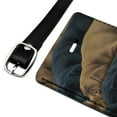 thumbnail image 2 of Labrador Retriever Puppies Sleeping Litter Rectangle Leather Luggage Card Suitcase Carry-On ID Tag, 2 of 8