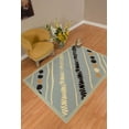 thumbnail image 2 of United Weavers Caf� Crumpets Blue Runner Rug 1'11" X 7'2", 2 of 4