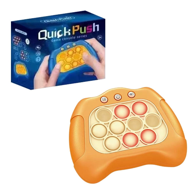 Console De Jeu Quick Push Bubbles,Jeu Fidget électronique,Puzzle