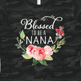 thumbnail image 4 of Inktastic Blessed to Be a Nana with Flowers Women's T-Shirt, 4 of 5