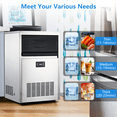 thumbnail image 6 of Danolapsi Commercial Ice Machine,90Lbs/Day,120V 250W Ice Machine with 33 Lbs Capacity,Ideal for Restaurant,Bars,Home and Offices, 6 of 7