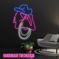 thumbnail image 2 of Handmadetneonsign Cowgirl Neon Sign, Cowgirl LED Light, Cowgirl Neon Lights, Cowgirl Neon Sign, Cowgirl Led Light, Cowgirl Light, Wall Décor, 2 of 4
