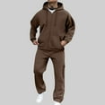 thumbnail image 2 of Dovford Men Sweatsuits Sets Sweat Suits 2 Piece Set Sweatsuit Zip Up Hoodie and Sweatpants Set Jogging Suit Tracksuits, 2 of 6