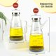 thumbnail image 3 of Dispensador de aceite para cocina, botellas de aceite de 25 oz, dispensador de aceite de cocina con pico antigoteo y fondo antideslizante, apto para el hogar, la cocina, la barbacoa, la fiesta (750, 3 of 7
