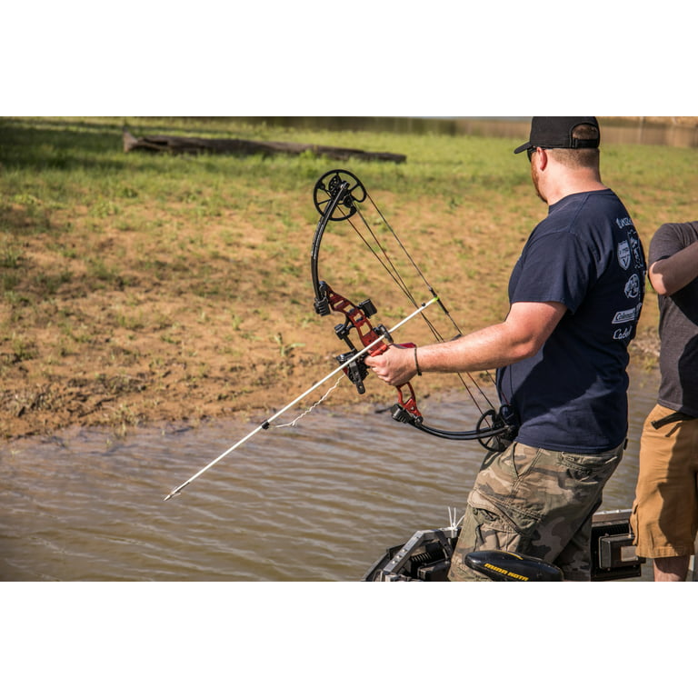 Cajun Sucker Punch Bowfishing Bow Only Features Adjustable Draw Length, 50  lb. Peak Draw Weight