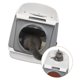 thumbnail image 4 of Arenero Doble Puerta para Gatos Dadypet, Diseño Antiderrames y Fácil de Guardar, Incluye Paleta Grande, Color Gris, Ideal para Juegos y Escondites., 4 of 6