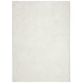 thumbnail image 3 of SAFAVIEH Henley Solid South Beach Polyester Shag Area Rug, Snow White, 5' x 7', 3 of 8