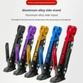 thumbnail image 2 of Cross-Border Electric Vehicle Motorcycle Suitable For Foot Support Modified Aluminum Alloy Foot Stand Adjustable Single-Sided Bracket Accessories Universal, 2 of 3