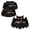 B, variant on Mecorevxz 10 Pcs Halloween Bats Shaped Paper Plates Disposable Party Plates for Halloween Themed Party Spooky Dinnerware Party Supplies(B)