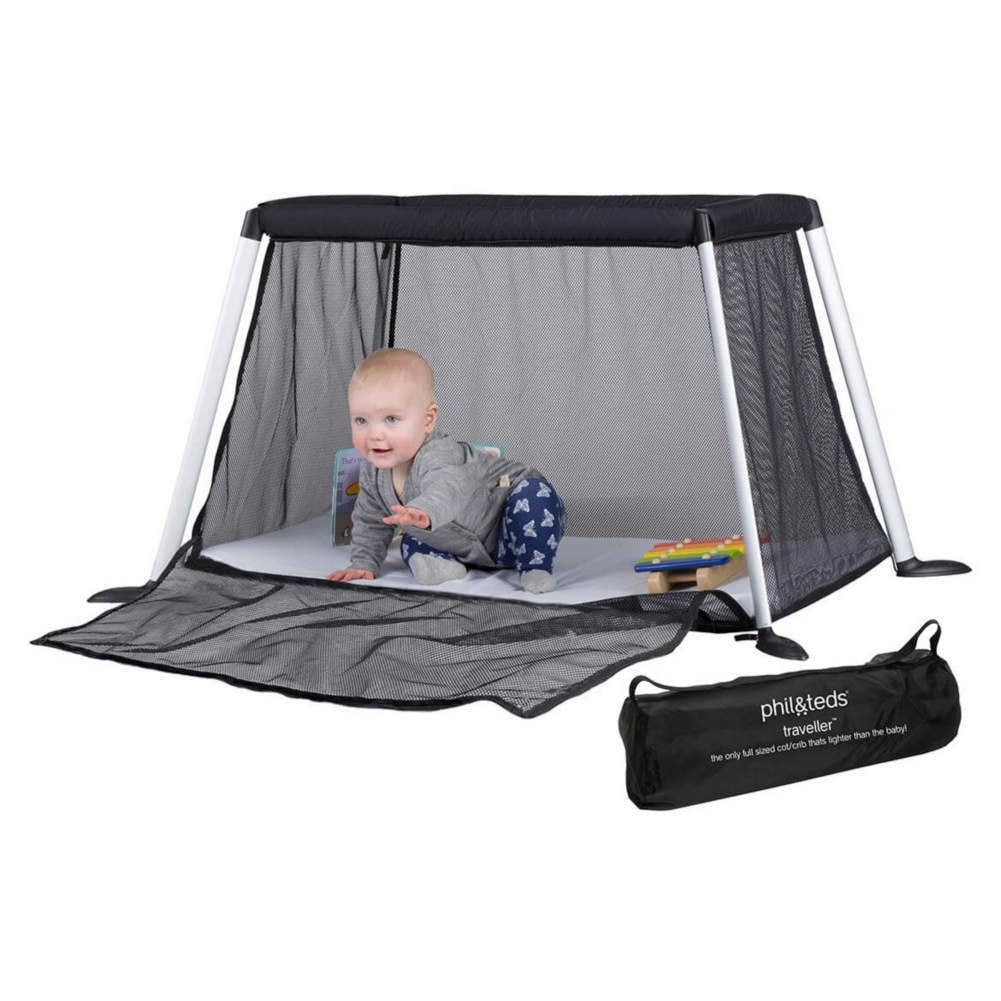 Phil Teds Traveller Crib V4 Black