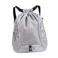thumbnail image 4 of Dualoai Basketball Backpack Sport Bag Gifts for Boys Breathable Spacious Sports Training Gray, 4 of 9