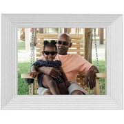Aura AF200-WHT Mason 9 LCD Wi-Fi Digital Photo Frame - White Quartz