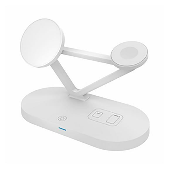 3 In 1 Wireless Charger Magnetic Holder For Phone Induction Charging Station For Watch Earphones