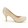 thumbnail image 2 of Generic Women's Classic Heel Dress Platform Versatile Low Stiletto Pumps Shoes, 2 of 5