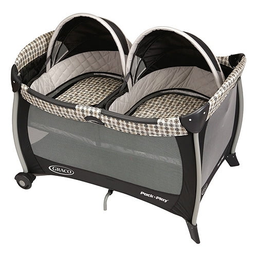 Graco Pack N Play Playard With Twin Bassinets Vance Walmart Com Walmart Com