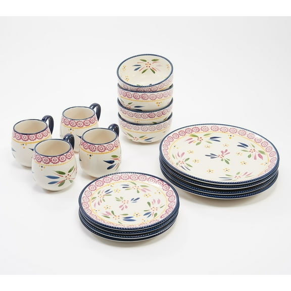 Old World 16-Piece Essential Dinnerware Set