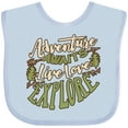 thumbnail image 3 of Inktastic Camping Hiking Trekking Adventure Boys or Girls Baby Bib, 3 of 4