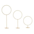 thumbnail image 6 of Efavormart 7Ft | Gold Balloon Column With Hoop Flower Pillar Stand, Metal Arch Table Centerpiece – Height Adjustable, 6 of 10