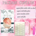 thumbnail image 4 of Uñas postizas cuadradas artificiales FIEONCIY, brillantes, 24 unidades, 4 of 6