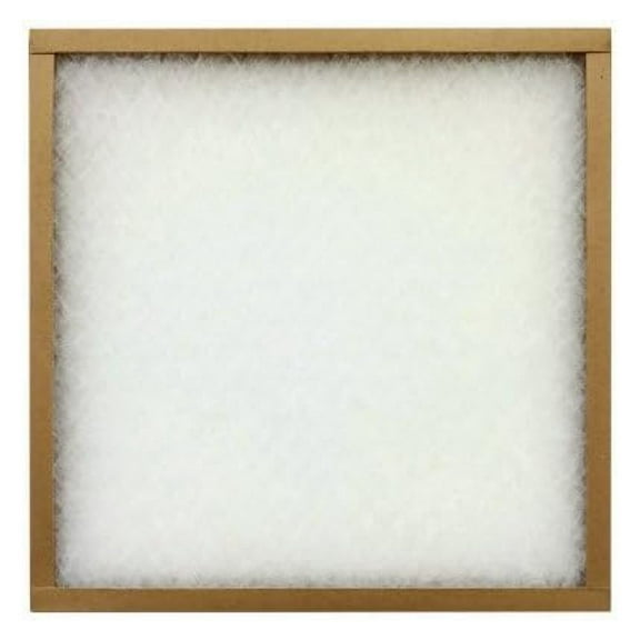 AAF EZ Flow II 24x24x1 Air Filter - Fiberglass MERV 4 - Disposable Furnace Filter - Flat Panel, No Metal Retainers - HVAC Replacement