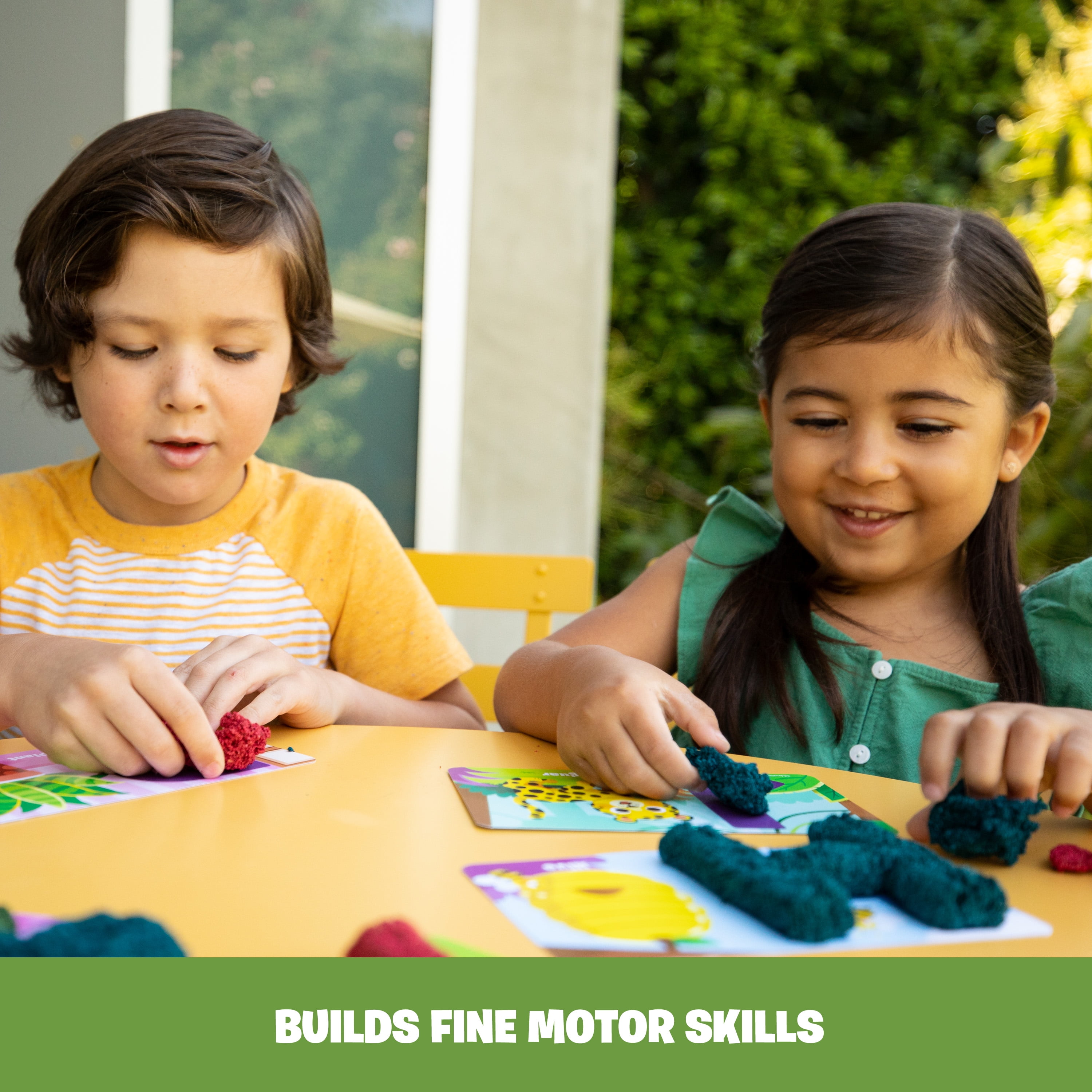 Educational Insights Plant-Based Playfoam Naturals Shape & Learn Letters & Numbers Set, Ages 3+