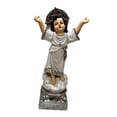 thumbnail image 2 of Figura de Jesús, Decoración, Decoración de mesa, Colección de artesanías, Estatua sagrada, Escultura para el hogar, Estante familiar, Relleno de huevo, 2 of 9
