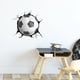 thumbnail image 3 of EeaseMX 2 hojas de pegatinas de pared rotas de fútbol, balones de fútbol, pegatinas decorativas para guardería., 3 of 7