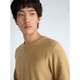 thumbnail image 4 of Free Assembly Men's Crewneck Sweater with Long Sleeves, Midweight, Sizes XS-3XLT, 4 of 6