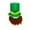 Coffee, variant on Ticikt Rave Party Persoanlity Green Show Top Hat,Color:Khaki