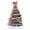 Watermelon Red,9.8x6.2 Inch, variant on Christmas Tree Desktop Decoration,Book Stack Christmas Tree Acrylic Tabletop Sign,2D Flat Book-Shaped Acrylic Ornament,Literary Style Christmas Acrylic Tabletop Accent,Festive Decor for Tabletop