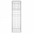 thumbnail image 3 of vidaXL Gabion Basket Posts 2 pcs 40x40x140 cm Iron, 3 of 4