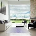 thumbnail image 7 of Ahgly Company Machine Washable Indoor Rectangle Transitional Lavender Purple Area Rugs, 4' x 6', 7 of 7