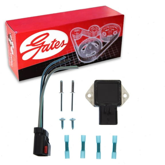 Gates Engine Cooling Fan Module compatible with Jeep Grand Cherokee 4.0L 4.7L L6 V8 1999-2004