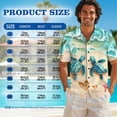 thumbnail image 6 of Jeiento Sea Turtle Matching Beach Outfits for Couples Shirt for Men Beach Dresses for Women Trendy Button Down Short Sleeve Shirt Womens Dresses Summer Tiered Mini Short Dress, 6 of 6