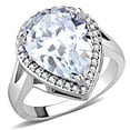 thumbnail image 1 of Ring AAA GRD CZ Clear 3W1469 for Women Clear Stone Color Style Rhodium Size 5, 1 of 5
