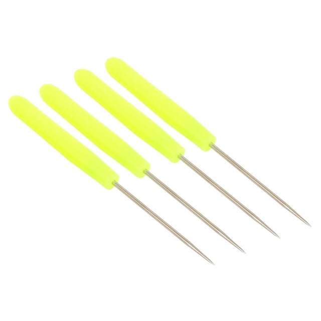 Uxcell 4 piezas Aguja de perforación para costura de cuero