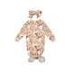 Mialoley Bébé Filles Sac de Couchage avec Coiffe Imprimé Floral Sac de Couchage – image 4 sur 9