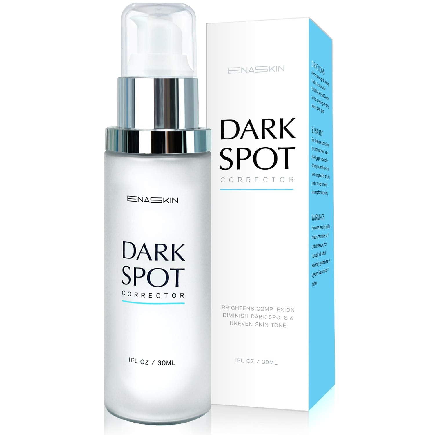 Enaskin Naturals Dark Spot Corrector Body and Face Serum with Avocado & Botanical Extracts, 1 fl oz