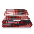 thumbnail image 4 of Better Homes & Gardens King Comforter Set, All-Season, 3-Piece, Holiday Plaid Cozy Knit, 4 of 9