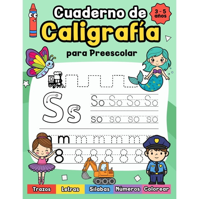 Cuaderno de caligrafía para preescolar, publicación independiente