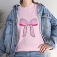 thumbnail image 1 of Iron Patches Kawaii P-ink Bows Embroidered With Sequin Applique Cute Sew Stickers DIY Accessories For Clothing Jackets, 1 of 6