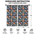 thumbnail image 2 of Blackout Kids Curtains,Baseball Football Pattern Childrens Insulated Curtains Set Of 2,Bedroom Essentials,Toddler Room Decor 42"x84", 2 of 5
