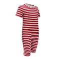 thumbnail image 6 of Special Needs Clothing for Older Children (5-6 Yrs Old) - Zip Back Jumpsuit for Boys & Girls by KayCey Grey/Red, 6 of 7